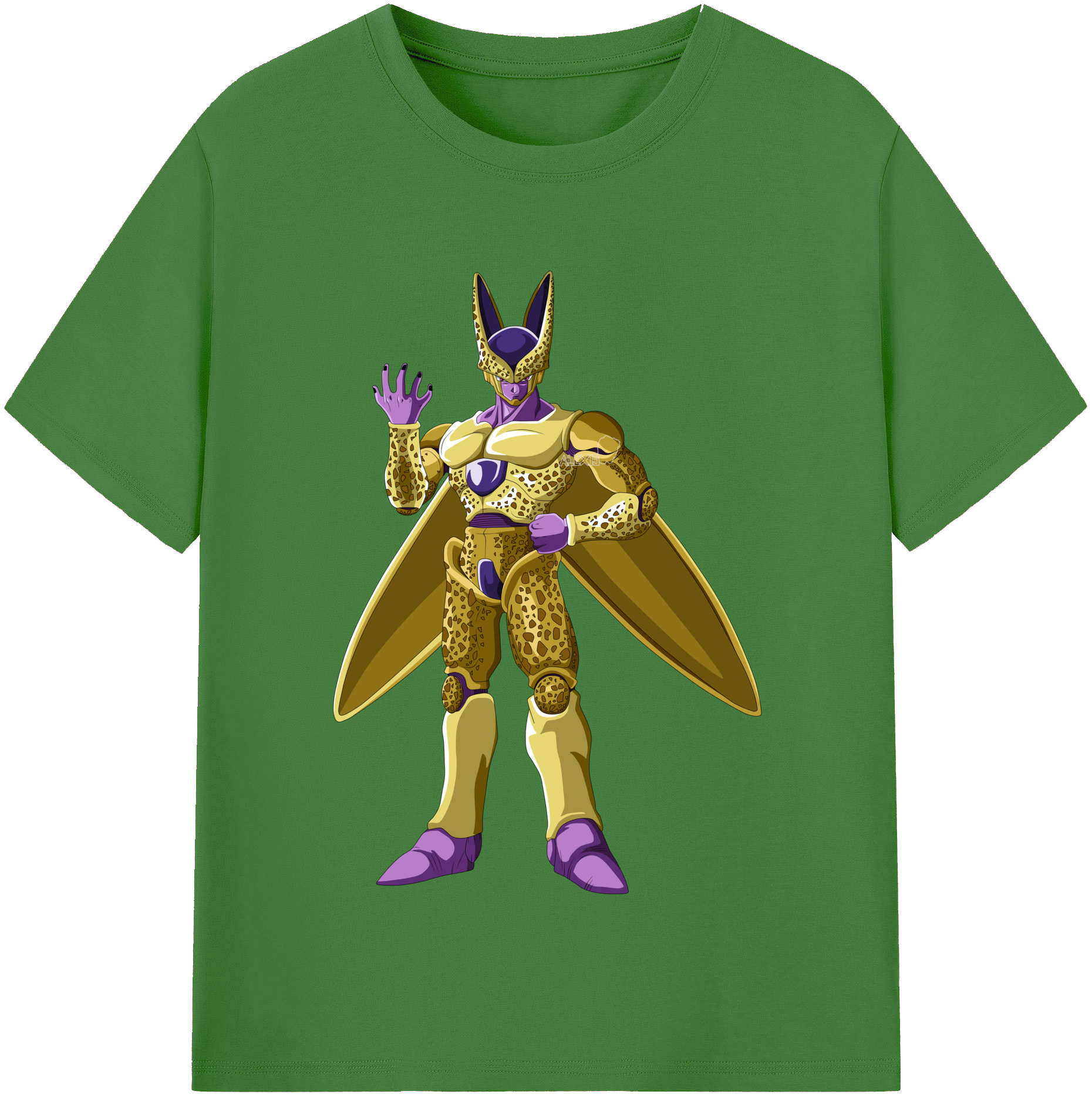 （画像用） ドラゴンボール セル DRAGON BALL Cell レディースカジュアルプリントTシャツ（綿100％）
